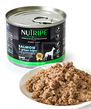 ニュートライプ DOG ピュア ビーフ&グリーントライプ缶 185g