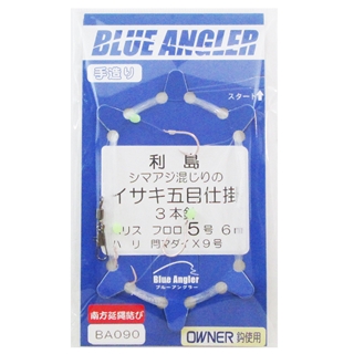 ケイスタイル 利島イサキ五目仕掛 針9号-ハリス5号【ゆうパケット