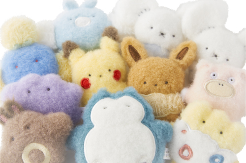 B!] 「ほわほわてのひらマスコット」が、ポケモンセンターに登場