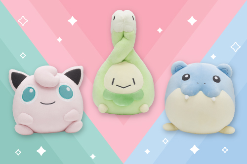 もっちりっちぬいぐるみ」の第2弾が、ポケモンセンターに登場