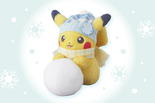ゆきだるまぬいぐるみ」が、ポケモンセンターに登場