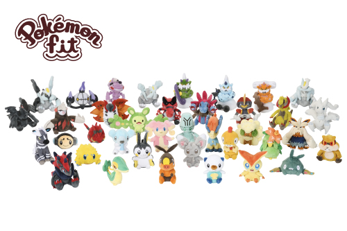 手のひらサイズのぬいぐるみ「Pokémon fit」第6弾が、ポケモンセンター