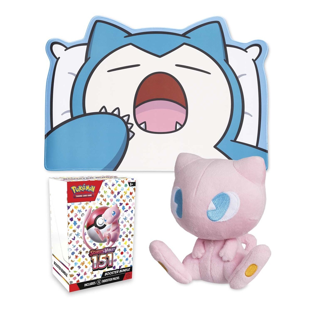 Snorlax & Mew TCG & Plush Bundle | Pokémon Center Official Site