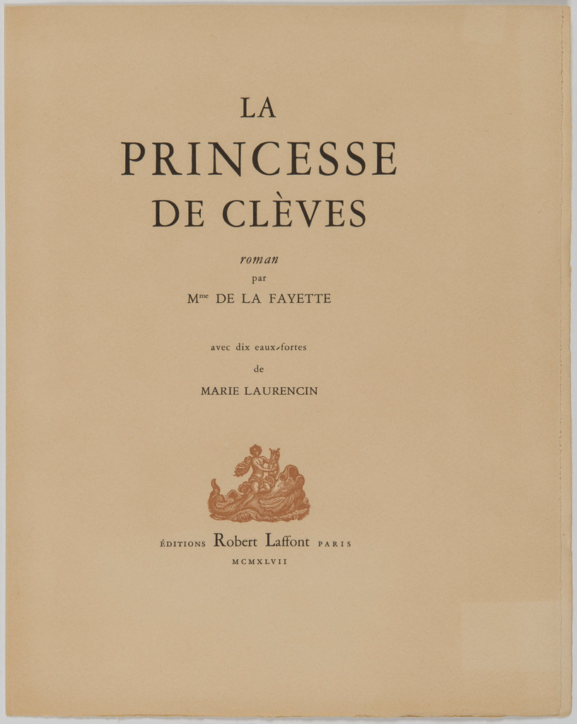 クレーヴの奥方』（ラファイエット夫人著) | コレクション | ポーラ美術館