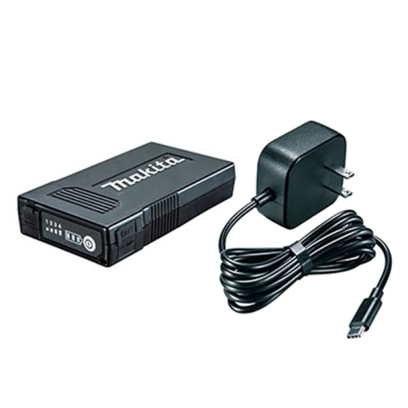 マキタ 充電式ファンベスト用 薄型バッテリーBL1055B(充電用ACアダプタ