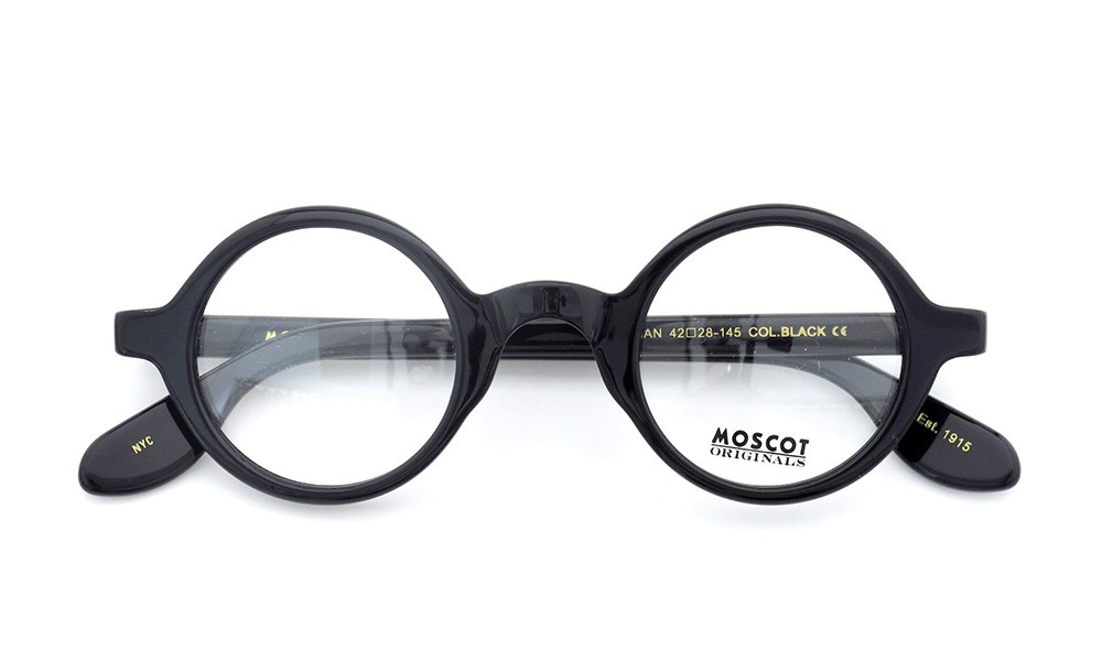 モスコット MOSCOT 丸メガネ ZOLMAN ゾルマン 42size通販 Col.BLACK