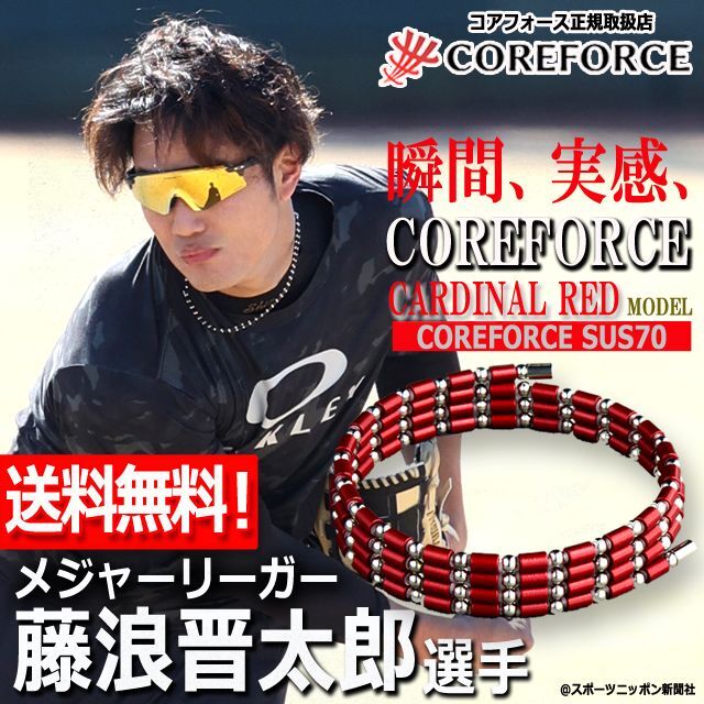 コンディショニングアクセサリー コアフォースループ[カーディナル