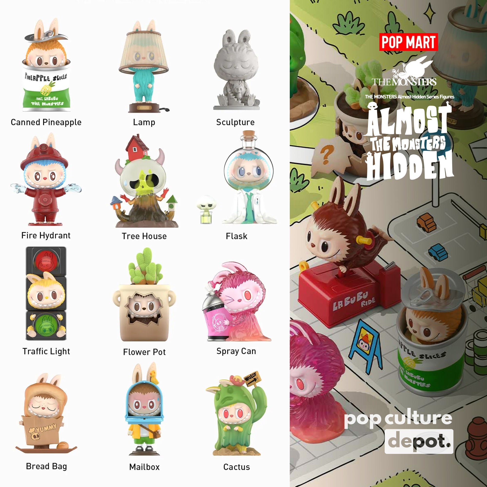 THE MONSTERS Almost Hidden Series Figures – POP CULTURE DEPOT