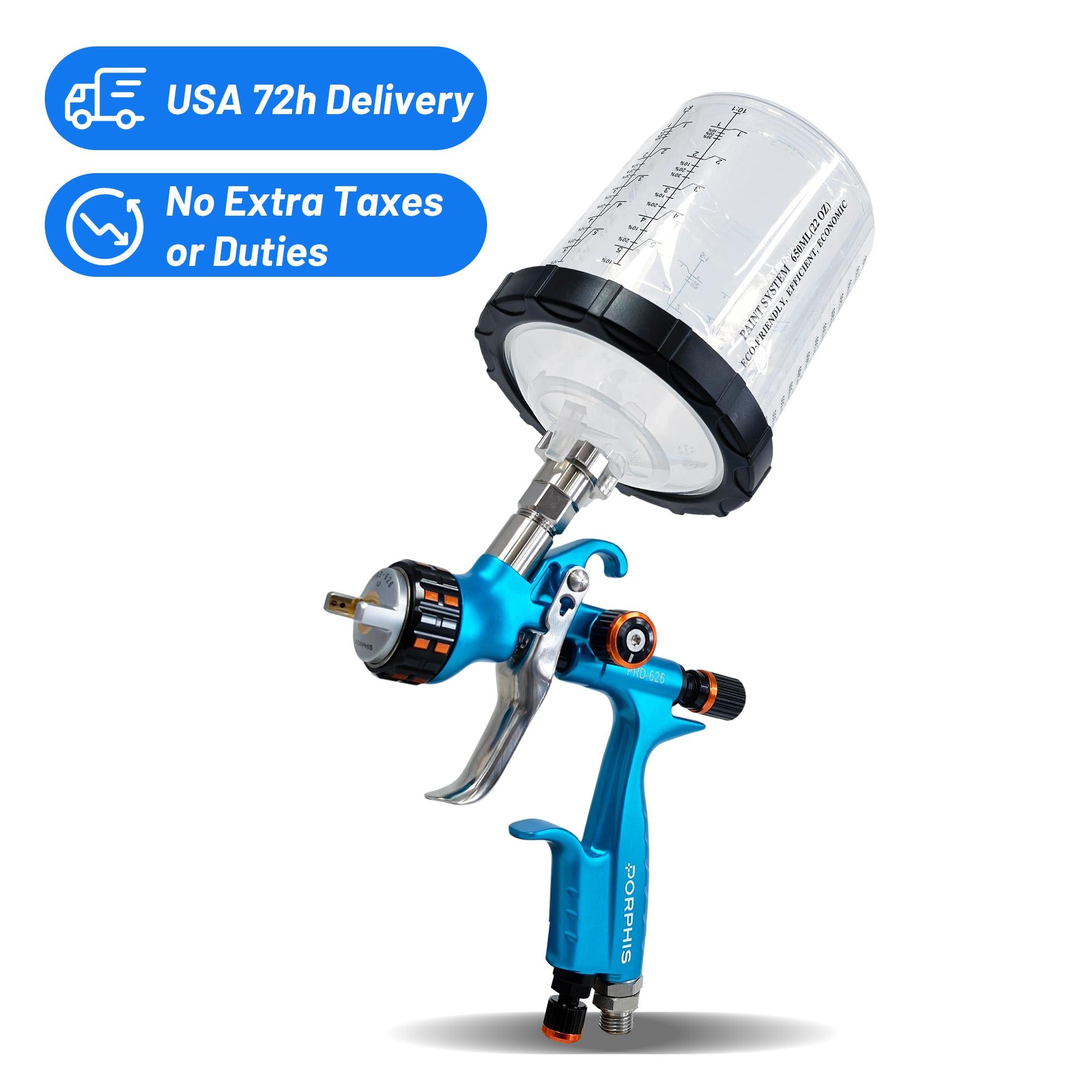 AIRTEX ペイントスプレーガンセット フェイスアート ボディーアート