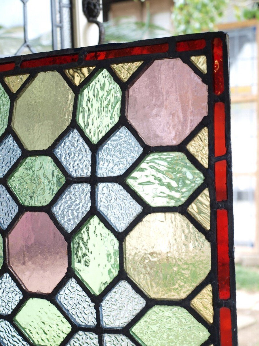 ステンドグラス - 色ガラス(50086) | アンティークハウス ポートベロ
