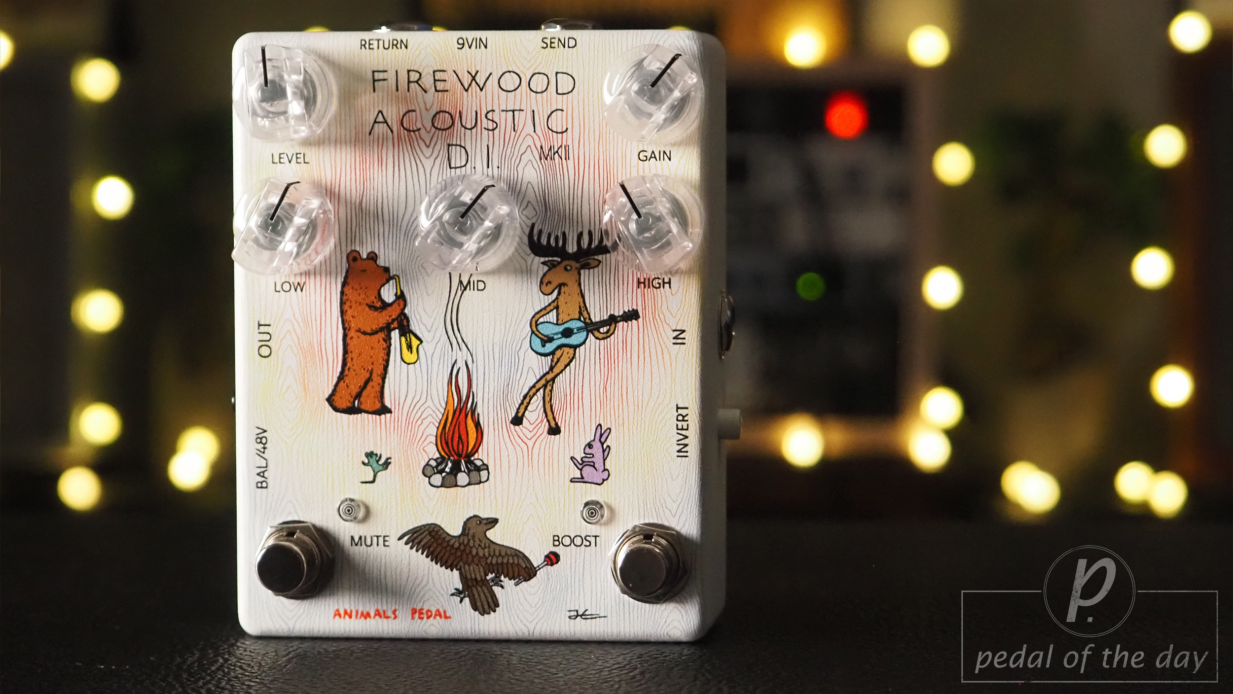 Animals Pedal Firewood Acoustic D.I. MKII - Pedal of the Day