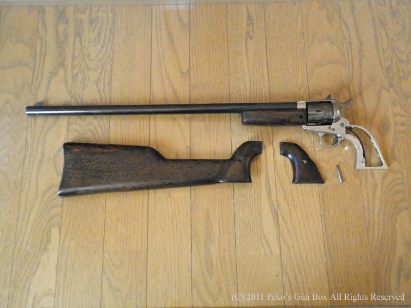コルト SAA & バントライン・カスタム / 自慢の逸品！ : Peko's Gun Box