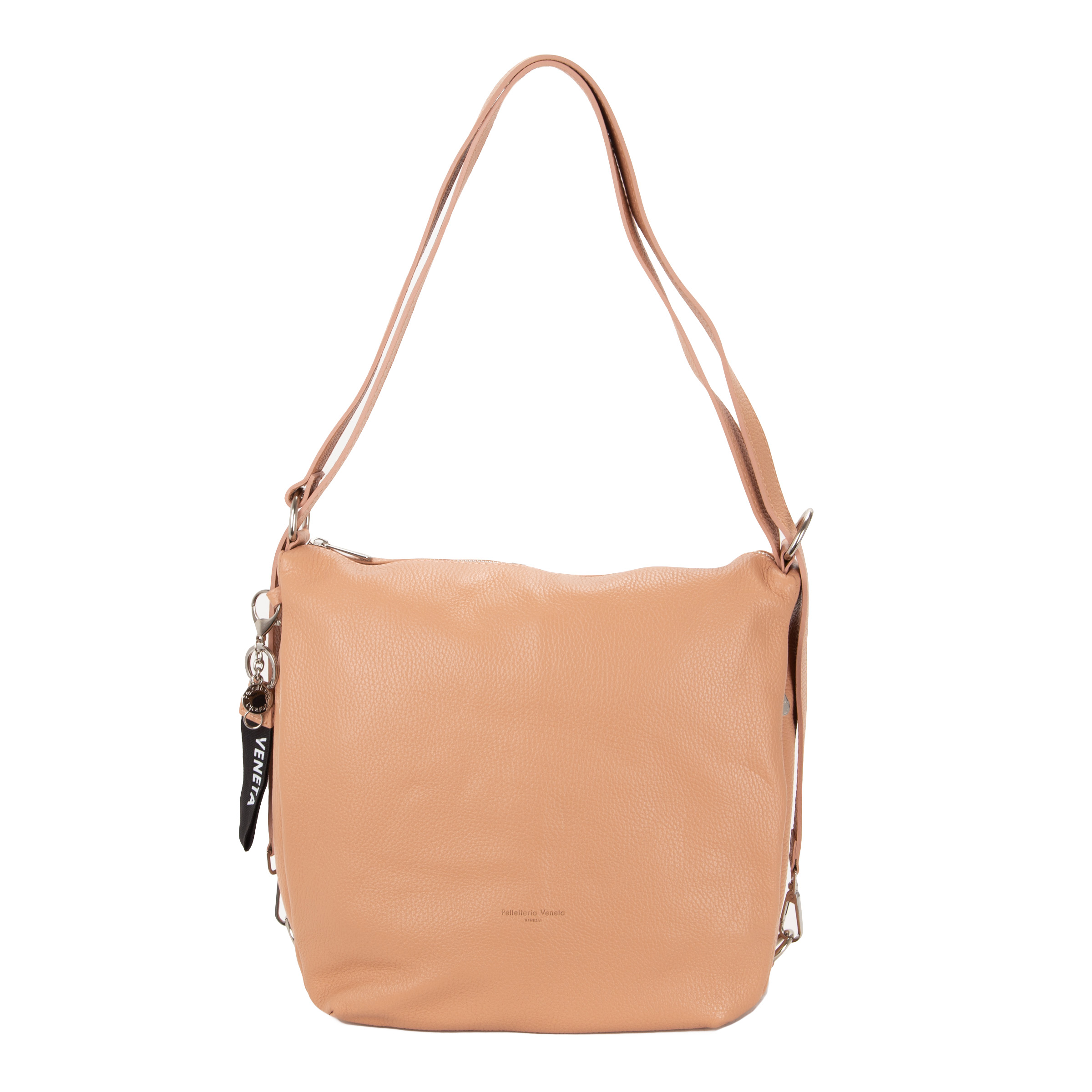 Two-way leather backpack D23030 Lily collection by Pelletteria