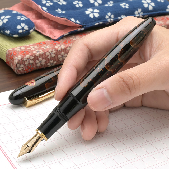 PLATINUM プラチナ万年筆 万年筆 出雲 八雲塗り PIZ-80000N-92 研ぎ