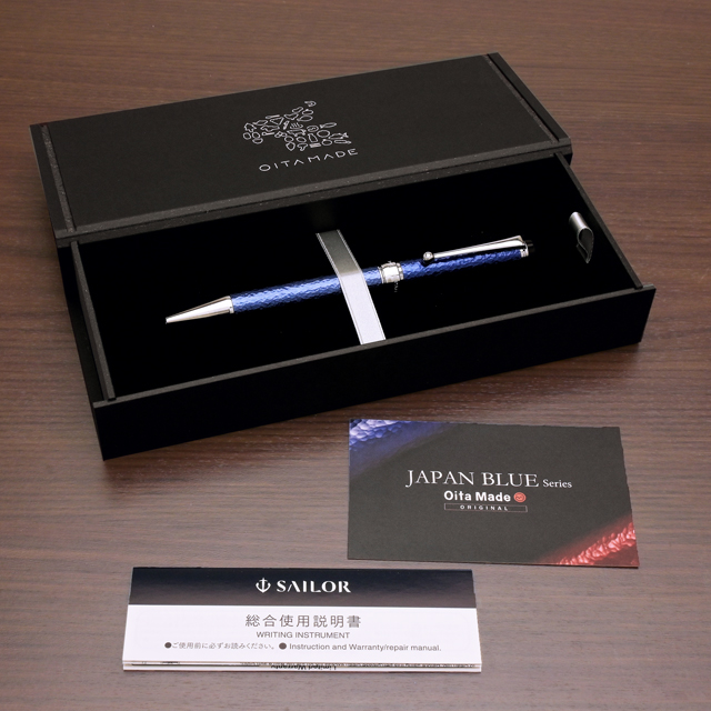 即日出荷OK】Oita Made（オオイタメイド）ボールペン JAPAN BLUE