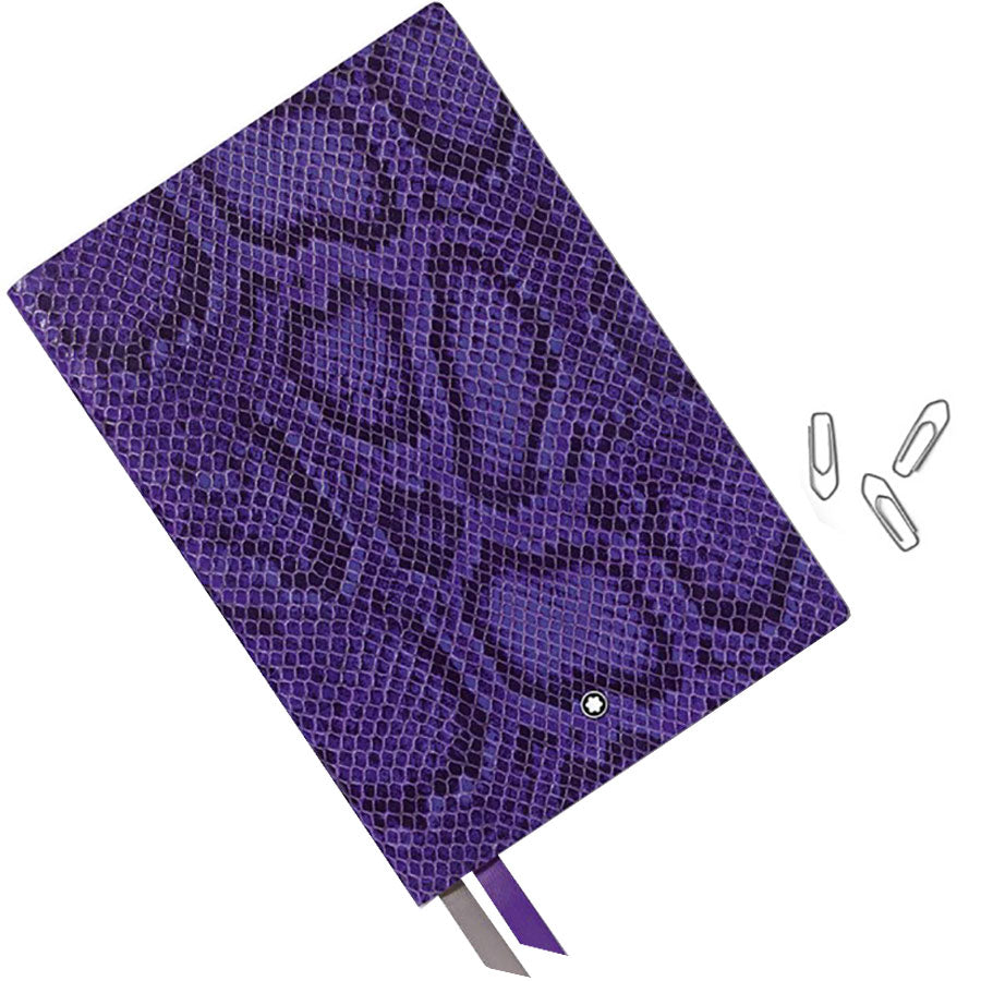 Montblanc Notebook - #146 Python Print Violet - Lined