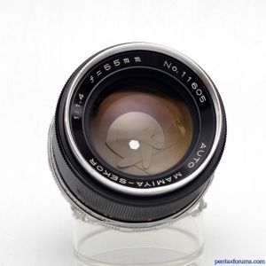 Mamiya / Sekor 55mm F 1.4 Lens Reviews - Miscellaneous Lenses