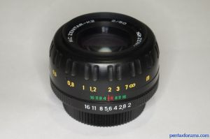 Zenit MC Zenitar-K2 2/50 50mm F2.0 Lens Reviews - Russian and