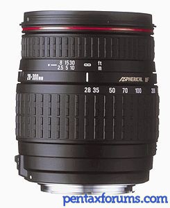Sigma 28-300mm F3.5-6.3 Lens Reviews - Sigma Lenses - Pentax Lens