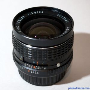 SMC Pentax 24mm F3.5 Reviews - K Prime Lenses - Pentax Lens