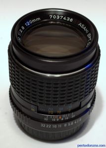 SMC Pentax-M 120mm F2.8 Reviews - M Prime Lenses - Pentax Lens