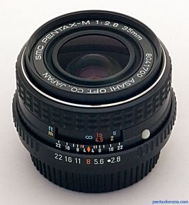 SMC Pentax-M 35mm F2.8 Reviews - M Prime Lenses - Pentax Lens