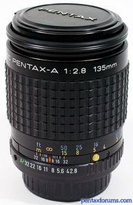 SMC Pentax-A 135mm F2.8 Reviews - A Prime Lenses - Pentax Lens