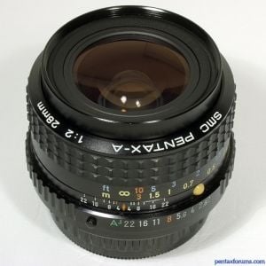 SMC Pentax-A 28mm F2 Reviews - A Prime Lenses - Pentax Lens