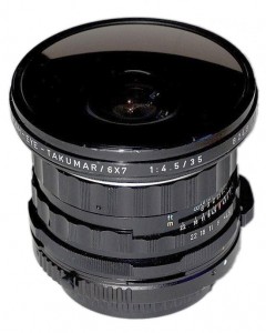 SMC Pentax 67 / S-M-C Takumar 6x7 / Takumar 6x7 35mm F4.5 Fish Eye
