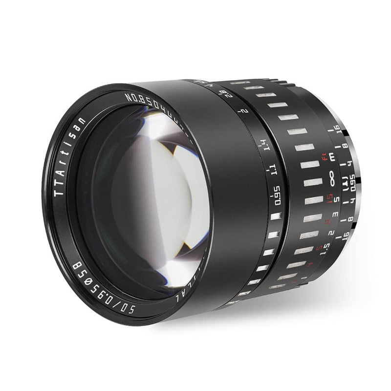 TTArtisan 50mm F0.95 Portrait-length Manual Lens for Fuji, M4/3
