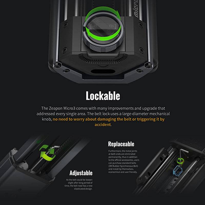 Zeapon Micro3 E500 Motorized Double Distance Camera Slider – Pergear