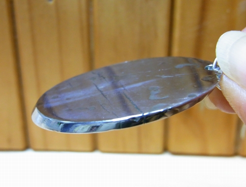 ドロニノ鉄隕石（アタキサイト）ペンダントトップ9.8g - パーフェクト