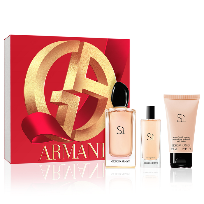 Si by Giorgio Armani 100ml EDP 3 Piece Gift Set — Perfume NZ