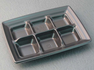 軽食容器 CT 沙楽 KS20-15-A BK 身 中央化学 | テイクアウト容器の通販