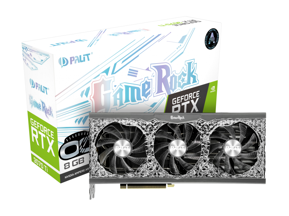 Palit Products - GeForce RTX™ 3070 Ti GameRock OC ::
