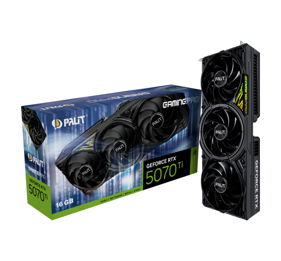 Palit Products - GeForce RTX™ 5070 Ti GamingPro ::