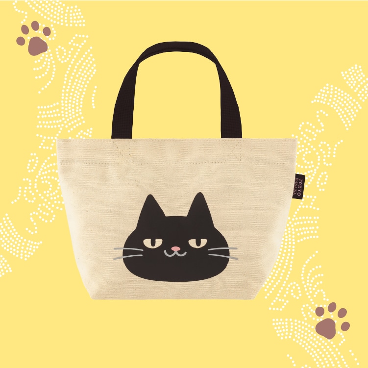 東京ばな奈ぶにゃんこ ランチトートバッグ 1個: 東京ばな奈ワールドお