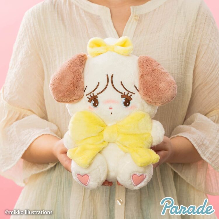 mikko characters 抱きしめおリボンぬいぐるみ | 商品紹介 | 株式会社