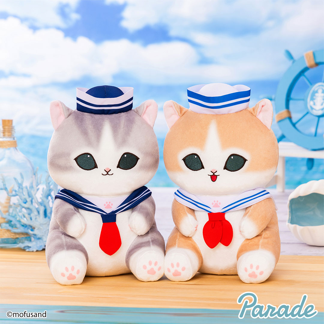 mofusand セーラーにゃんBIGぬいぐるみ | 商品紹介 | 株式会社パレード