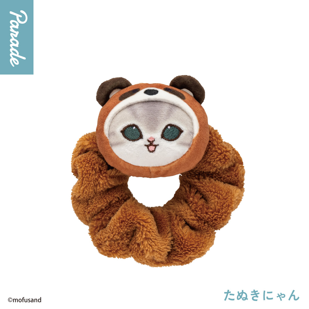 mofusand にゃんぱんつ！ぬいぐるみシュシュ | 商品紹介 | 株式会社