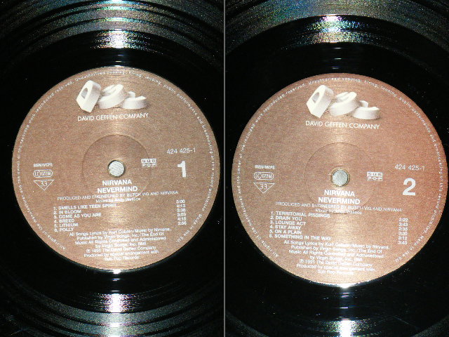 NIRVANA - NEVERMIND / 1991 EU ORIGINAL LP - パラダイス・レコード