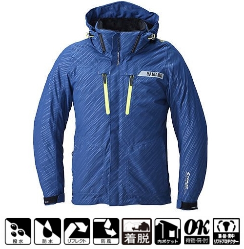 ワイズギア YAMAHA RSタイチ YAF62-R モトレックウィンターパーカー