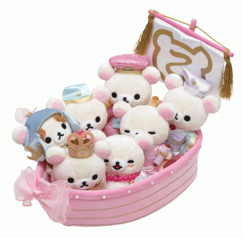 七福神になったコリラックマが宝船に乗ってあなたの元へ♪リラックマ