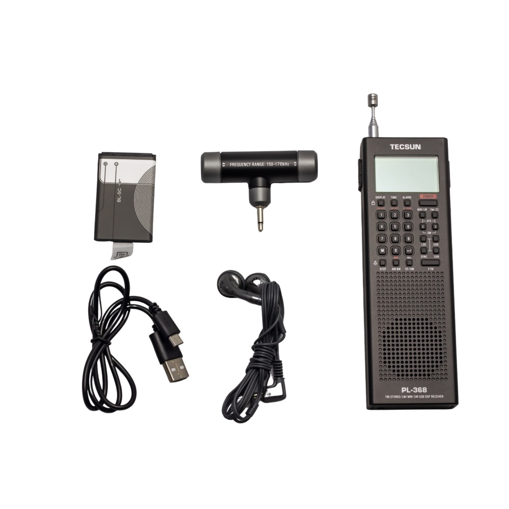 Tecsun PL-368 radio (replaces PL-365) HF AM SSB handheld receiver