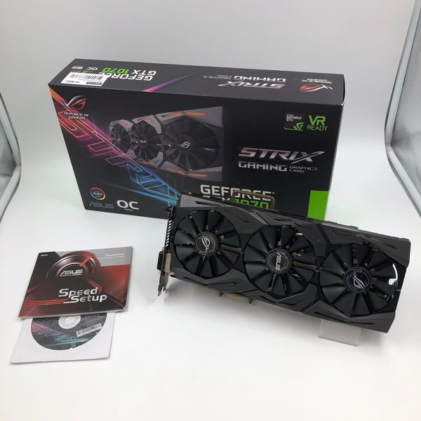 ASUS 〔中古〕GeForce GTX 1070 ROG STRIX-GTX1070-O8G-GAMING（中古