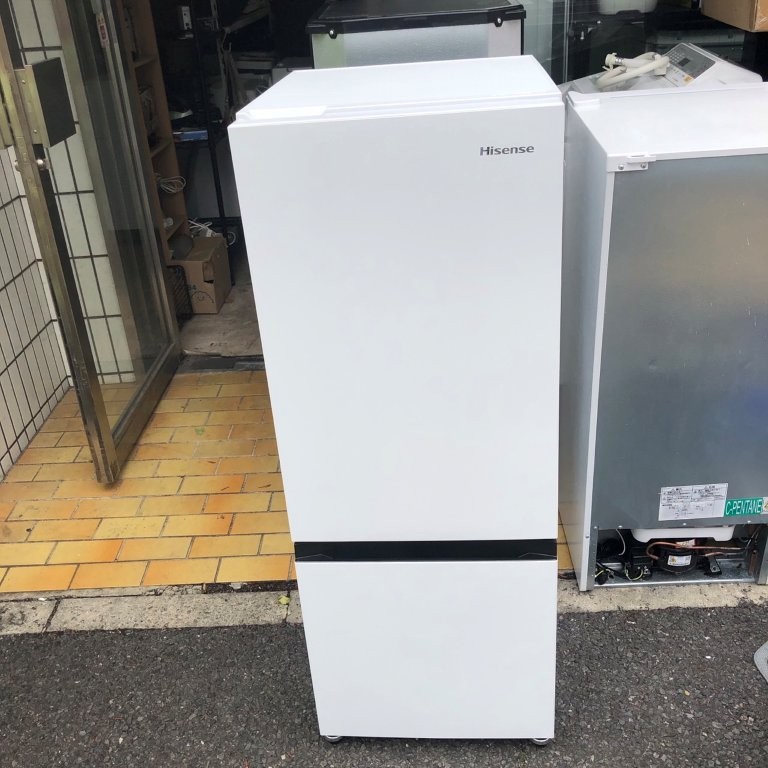 東京都狛江市】ハイセンス 2ドア冷凍冷蔵庫 HR-D16F（162L・2023年製