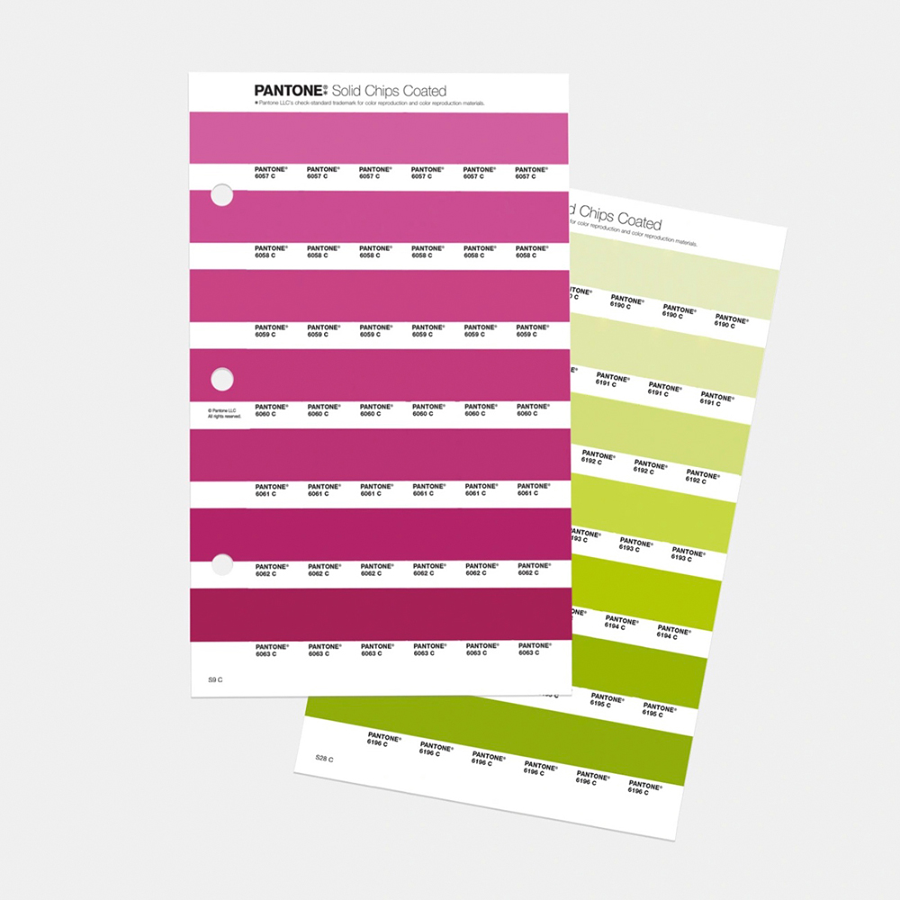 PANTONE パントン・ソリッドチップス新色補充版