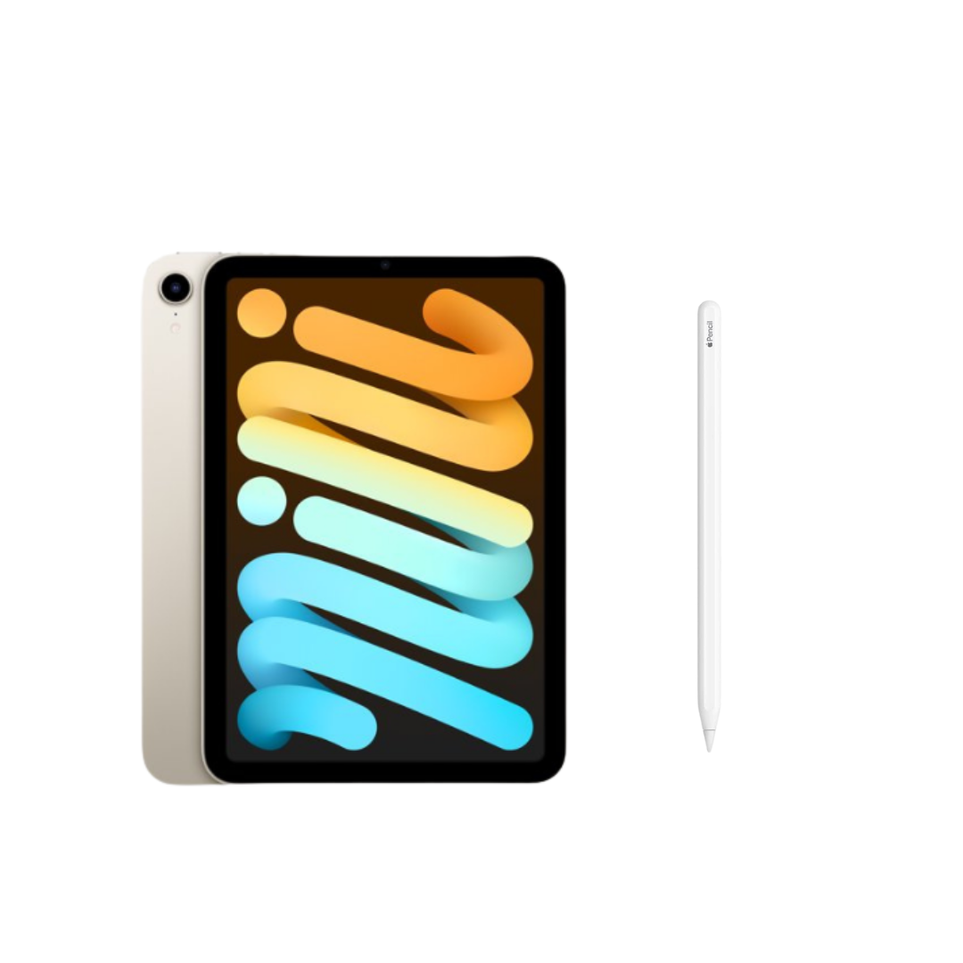 iPad Mini 6 + Apple Pencil Pack – Plug