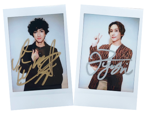 相葉裕樹さん、GENIC 小池竜暉さんの直筆サイン入りチェキプレゼント
