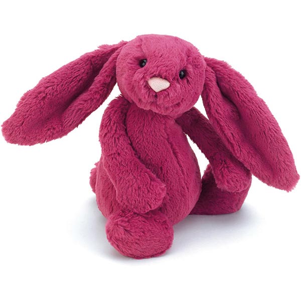 Jellycat Bashful Rose Bunny | plushpaws.co.uk